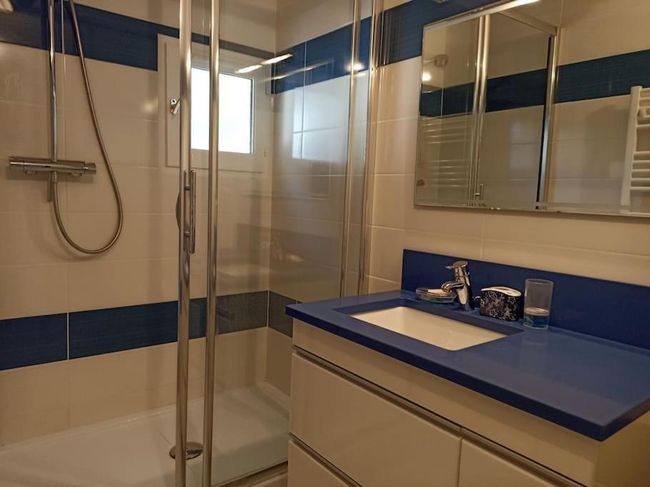 Beau Duplex Vue Mer - Terrasse - Garage - Wifi Σετ Εξωτερικό φωτογραφία